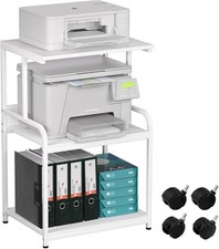 3-Tier Printer Stand, Large