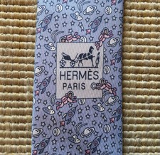 Rare Hermès 100% silk tie
