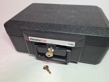 Sentry Safe 1100 Fire Resistant Security Safe Box Two Keys And Manual