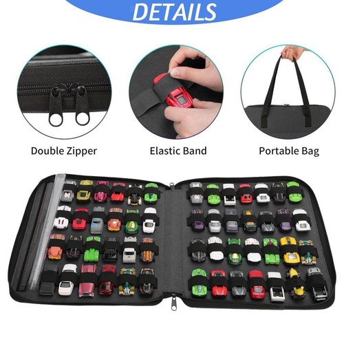 Toy car storage organizer - car,