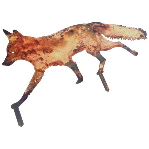 Fox sign ornament walking - fox,