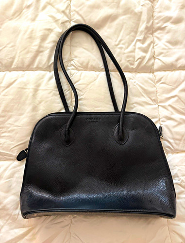 Osprey black pebbled leather - black,