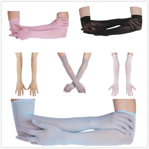 Sexy womens mesh sheer gloves - womens,