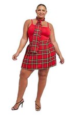 Womens tartan skirt - skirt, fancy