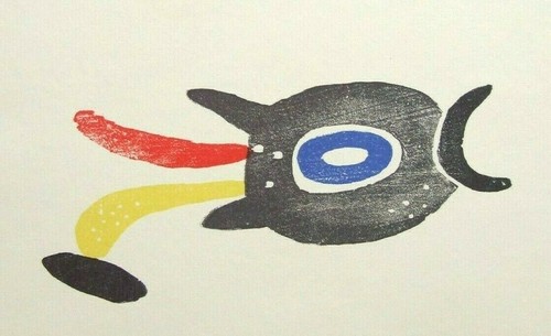 Joan miro mounted vintage - joan,