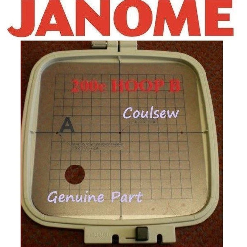 Janome 200e embroidery - embroidery, b