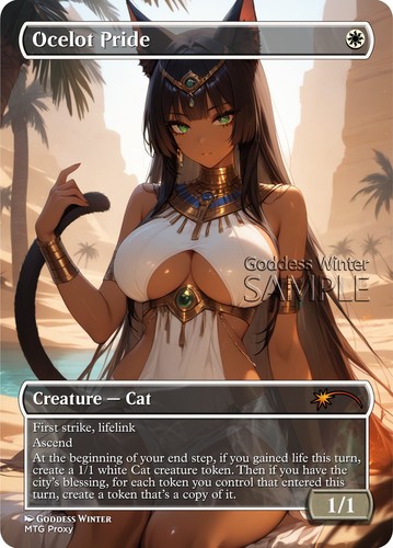 Mtg ocelot pride fanart - -,