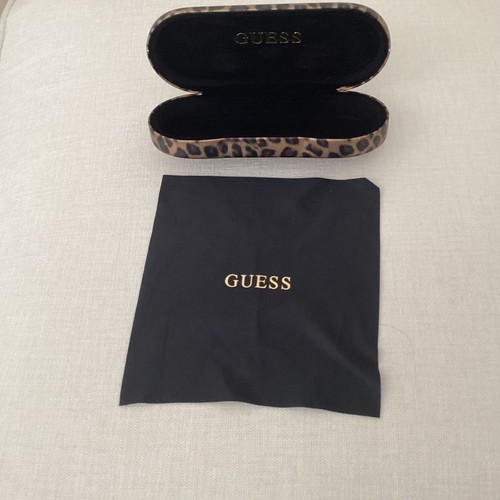 Guess leopard print plastic - leopard,