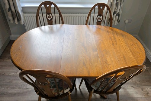 Ercol extendable dining - ercol, table