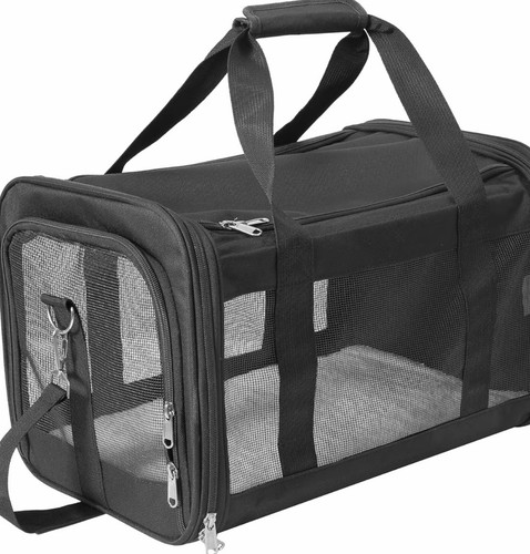 Soft sided pet carrier - soft,