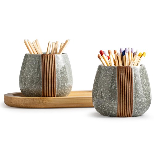 Zoeeker match holder set with - zoeeker,