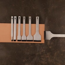 Leather craft straight hole - leather,