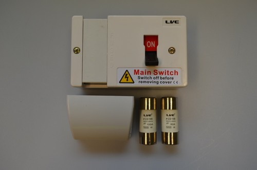 Fused main switch - fused,