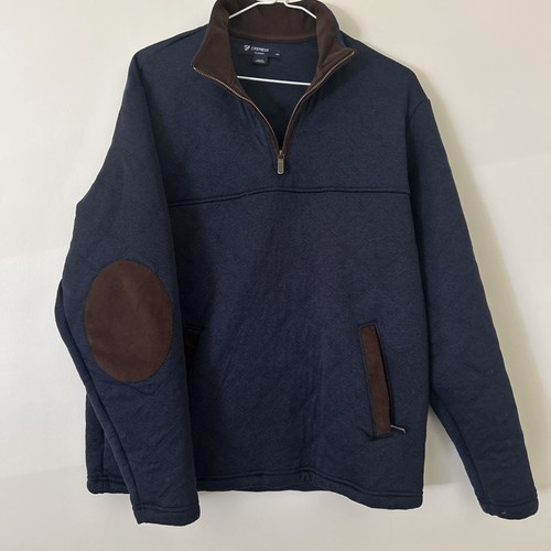 Cremieux mens navy quilted - cremieux,