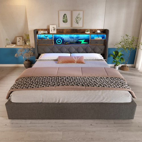 Ottoman bed 4ft6 double - 4ft6,