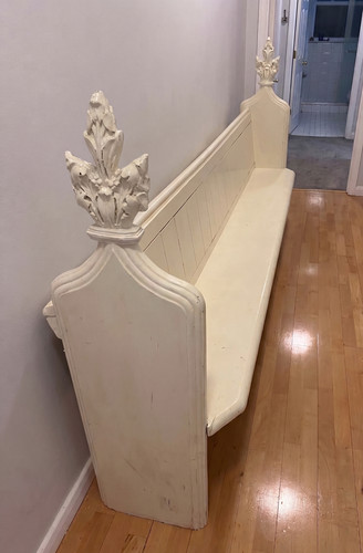 C19th ornate carved antique - c19th,
