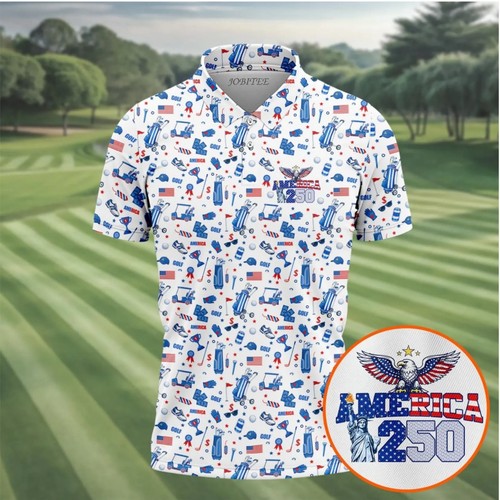 America 250 golf polo shirt - 250,