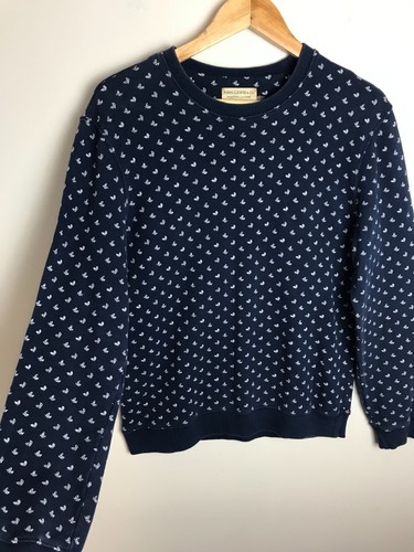 Navy blue ditsy print 100 - print, 100%