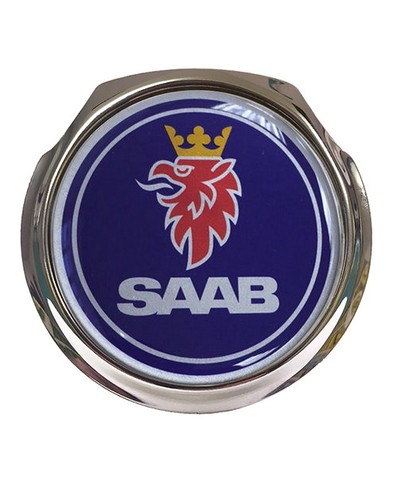 Saab blue design - blue, grille