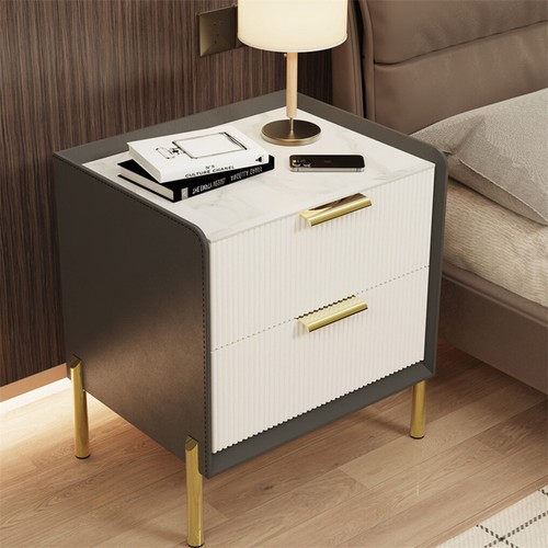 Bedside table cabinets with - table,