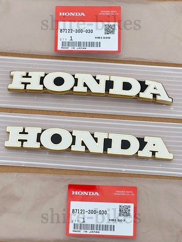 New genuine honda tank badges - new,