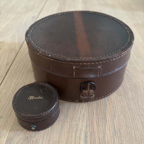 Vintage leather collar - vintage, &