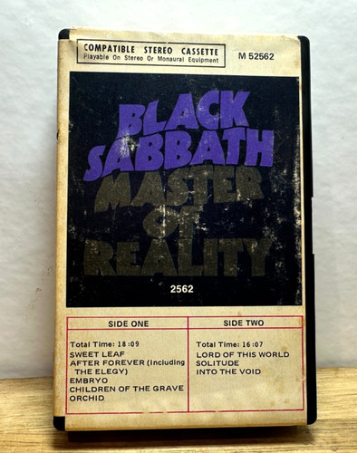 Black sabbath master - black, of
