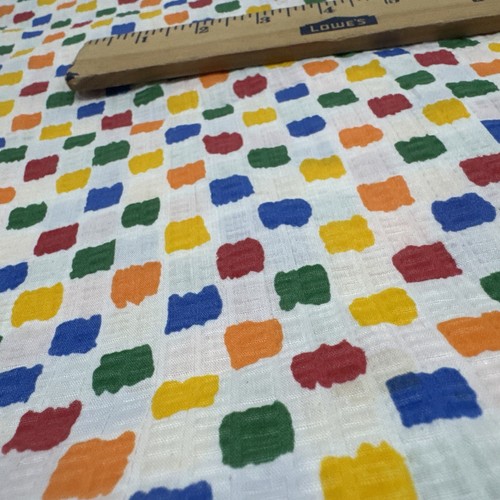 Vintage seersucker fabric - vintage,