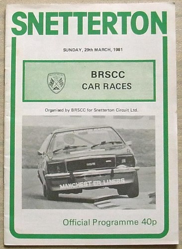 Snetterton mar 1981 brscc - 1981,