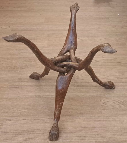 Wooden hand carved african - wooden,