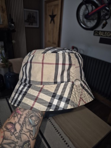 Kids burberry bucket hat - kids,