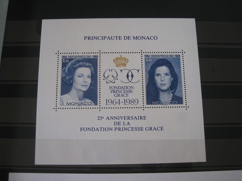 Monaco mnh 1989 - monaco, m/s