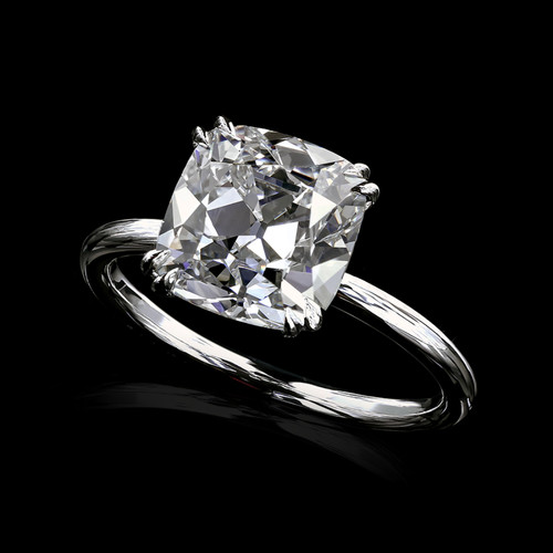 Diamond ring engagement gold - ring,