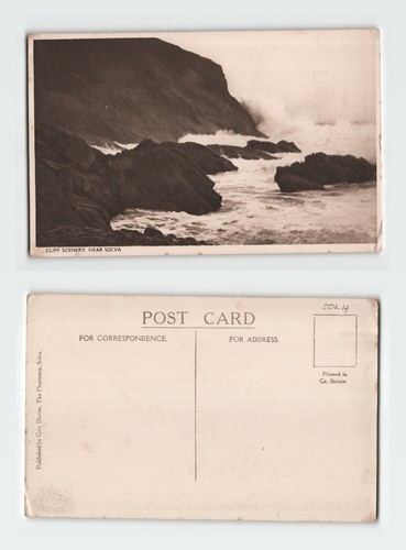 Vintage postcard solva - postcard,