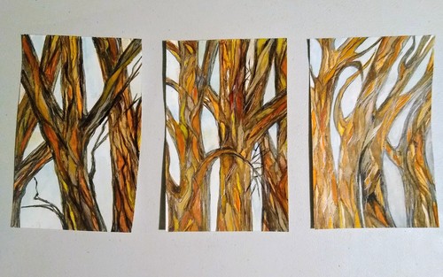 Original acrylic art painting - original,