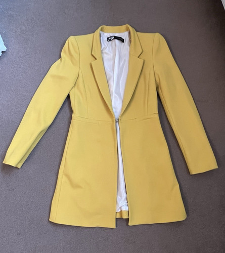 Zara women yellow xs - zara,