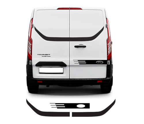 Rear door decals graphics - rear,