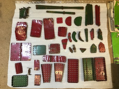 Vintage meccano set 1950s - meccano,