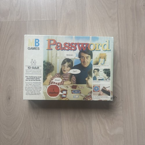 Retro vintage password game - vintage, mb
