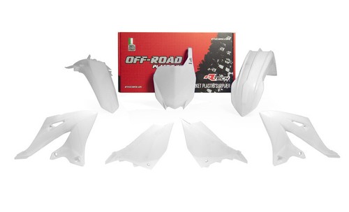 Rtech white plastic kit - white,