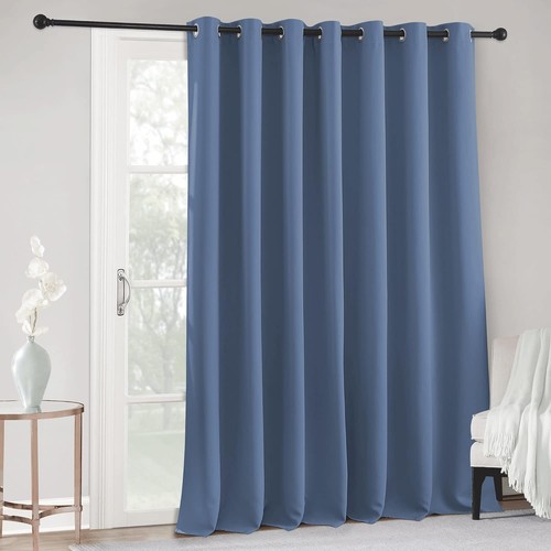 Blackout sliding door curtain - blackout,
