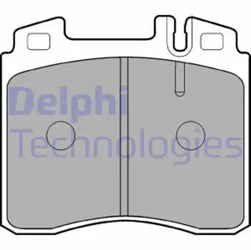 Brake pads low metallic lp842 - pads,