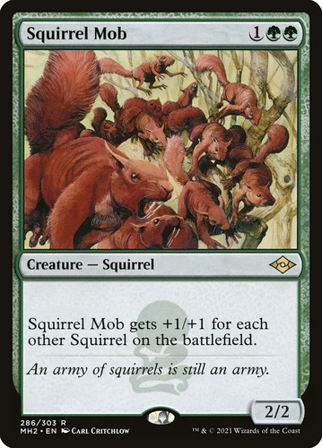 Mtg squirrel mob mh2 nm - squirrel,