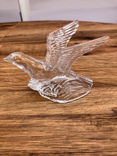 Glass bird figurine - bird,