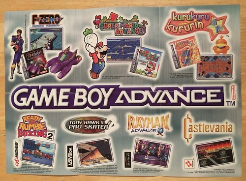 Gameboy advance poster - gameboy,