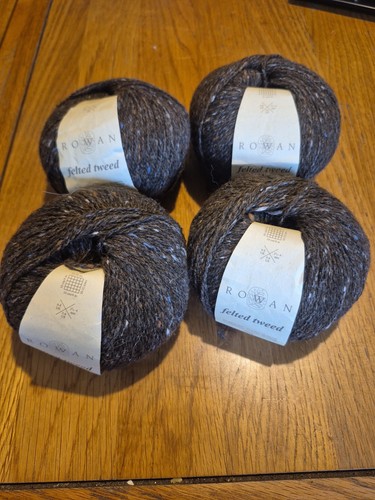50g rowan felted tweed - x,