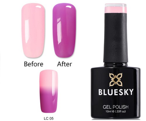 Bluesky gel nail polish - nail, pink