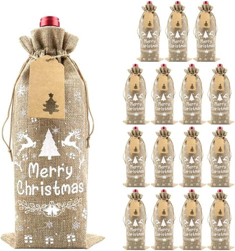 Burlap wine bags with - burlap,