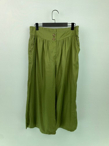 Monsoon green textured pleated - textured,