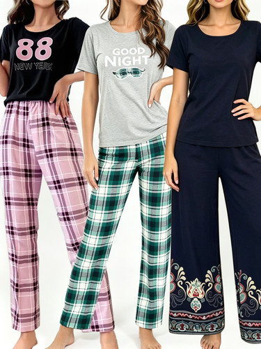Womens pyjama set ladies soft - set,